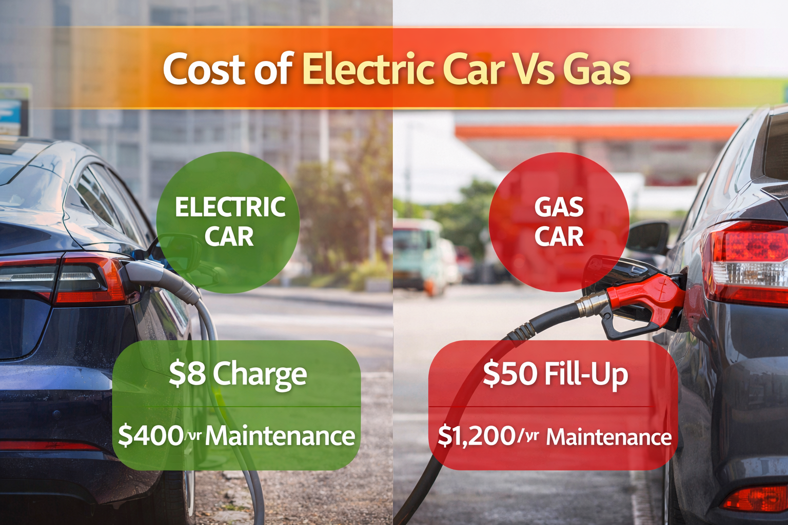 Cost of Electric Car Vs Gas: Uncover Shocking Savings Today