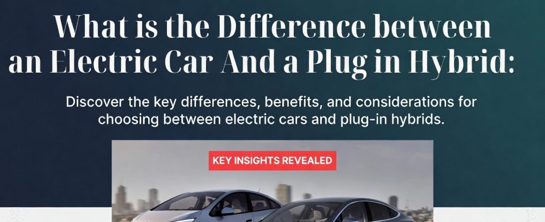 What is the Difference between an Electric Car And a Plug in Hybrid: Key Insights Revealed