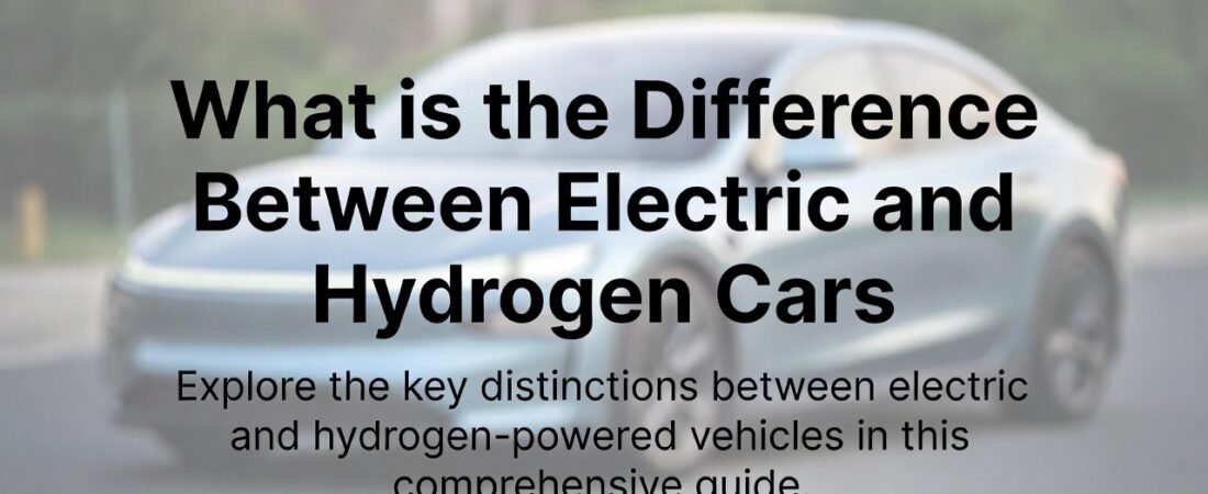 What is the Difference between Electric And Hydrogen Cars: Key Facts Revealed
