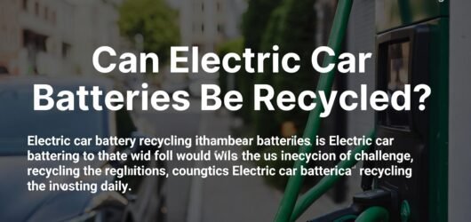Can Electric Car Batteries Be Recycled: Unlocking Sustainable Power