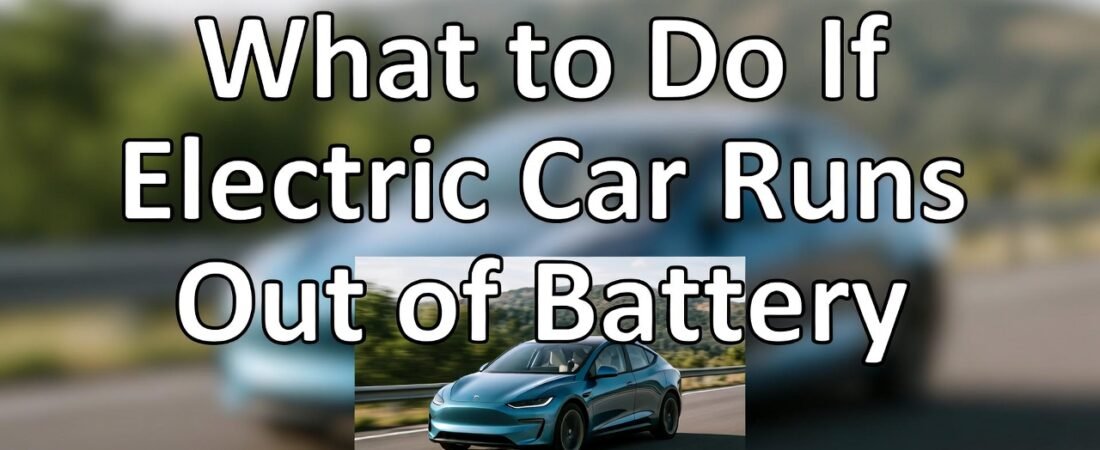 What to Do If Electric Car Runs Out of Battery: Essential Safety Tips