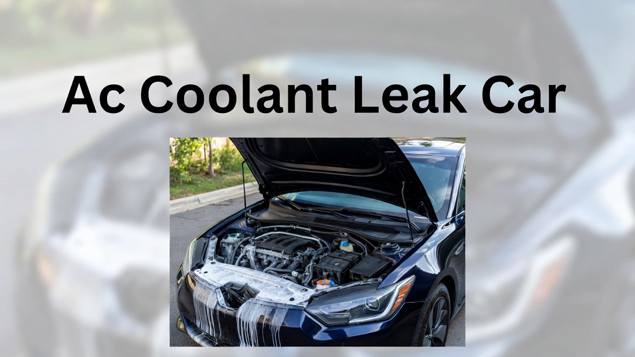 Ac Coolant Leak Car: Essential Fixes to Save Your AC System Fast